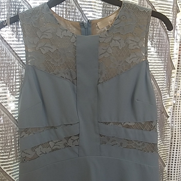 Aniina Blue Mini Dress. Size M. Used. Great Condition. Styles for Corp & Dinner. - Picture 3 of 5